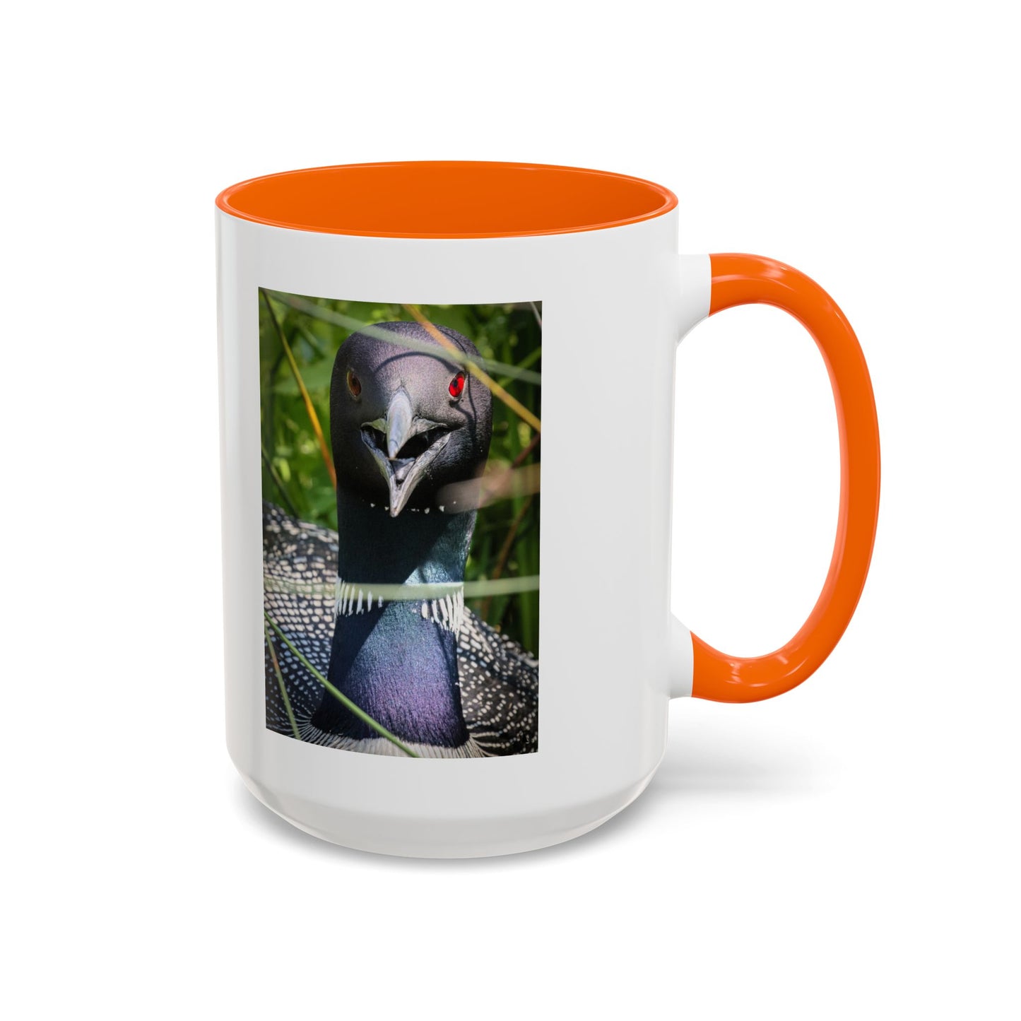 Common Loon Photo Accent Coffee Mug (11/15oz)