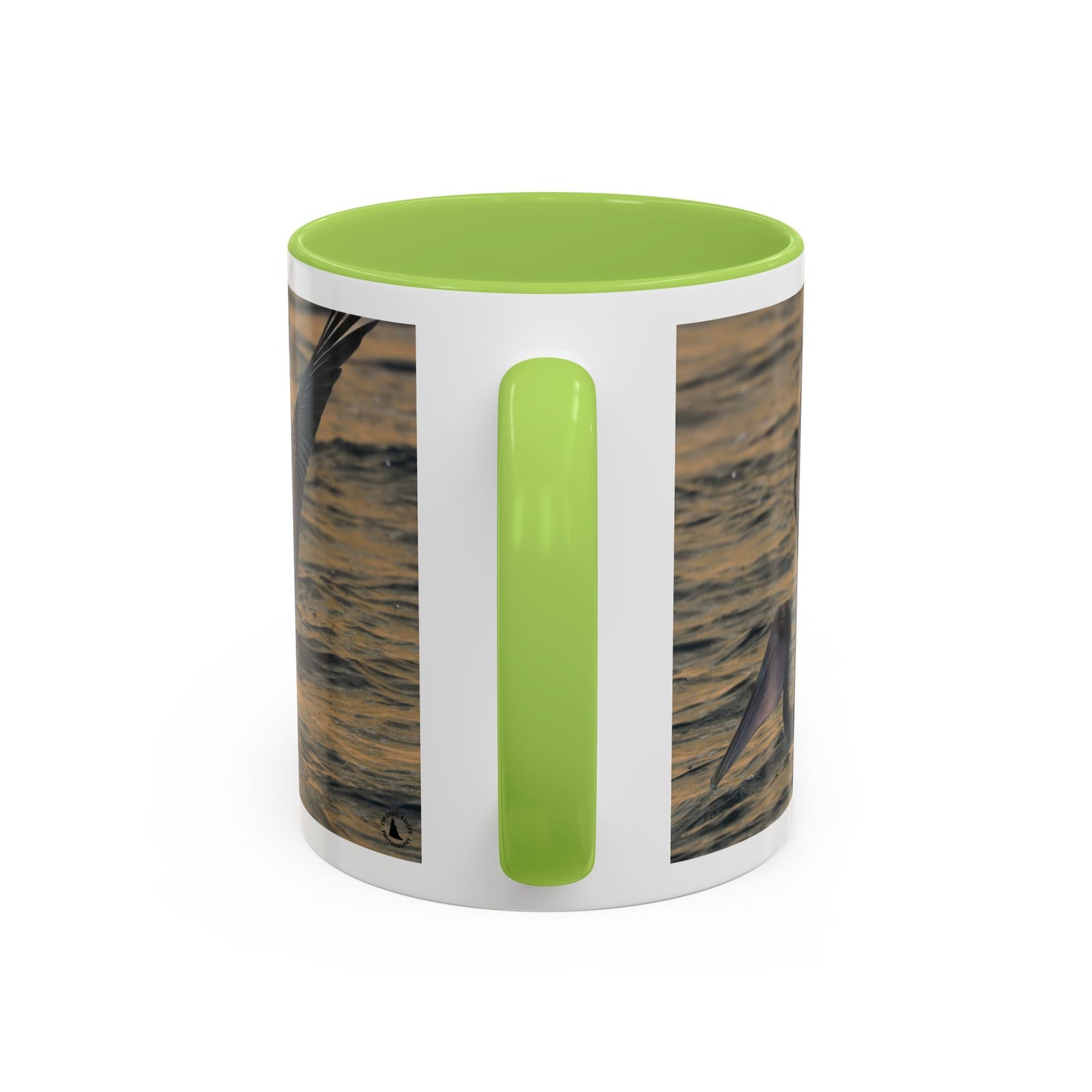 Pelican Sunrise Accent Coffee Mug — 11/15oz Ceramic Mug for Bird Lovers