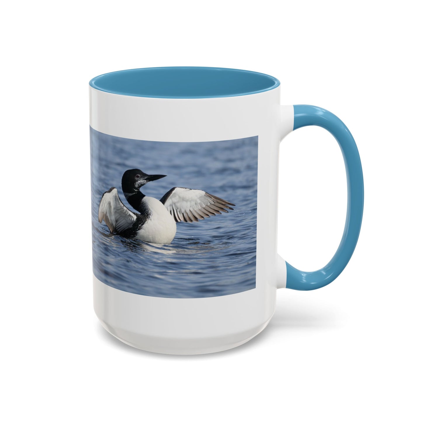 Loon Lake Accent Coffee Mug — Wildlife Photography Bird Mug (11/15oz)