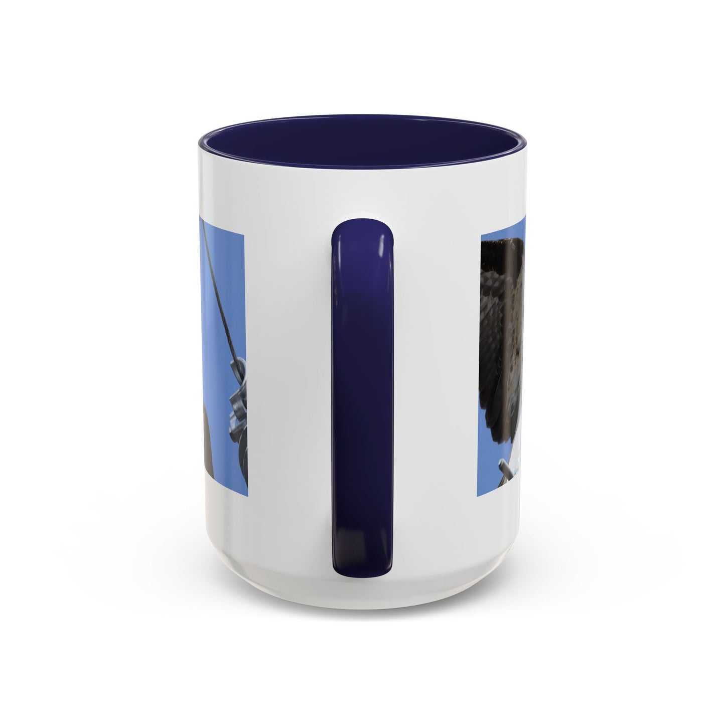 Osprey Photo Accent Coffee Mug – Wildlife Bird Photography Drinkware (11/15 oz)