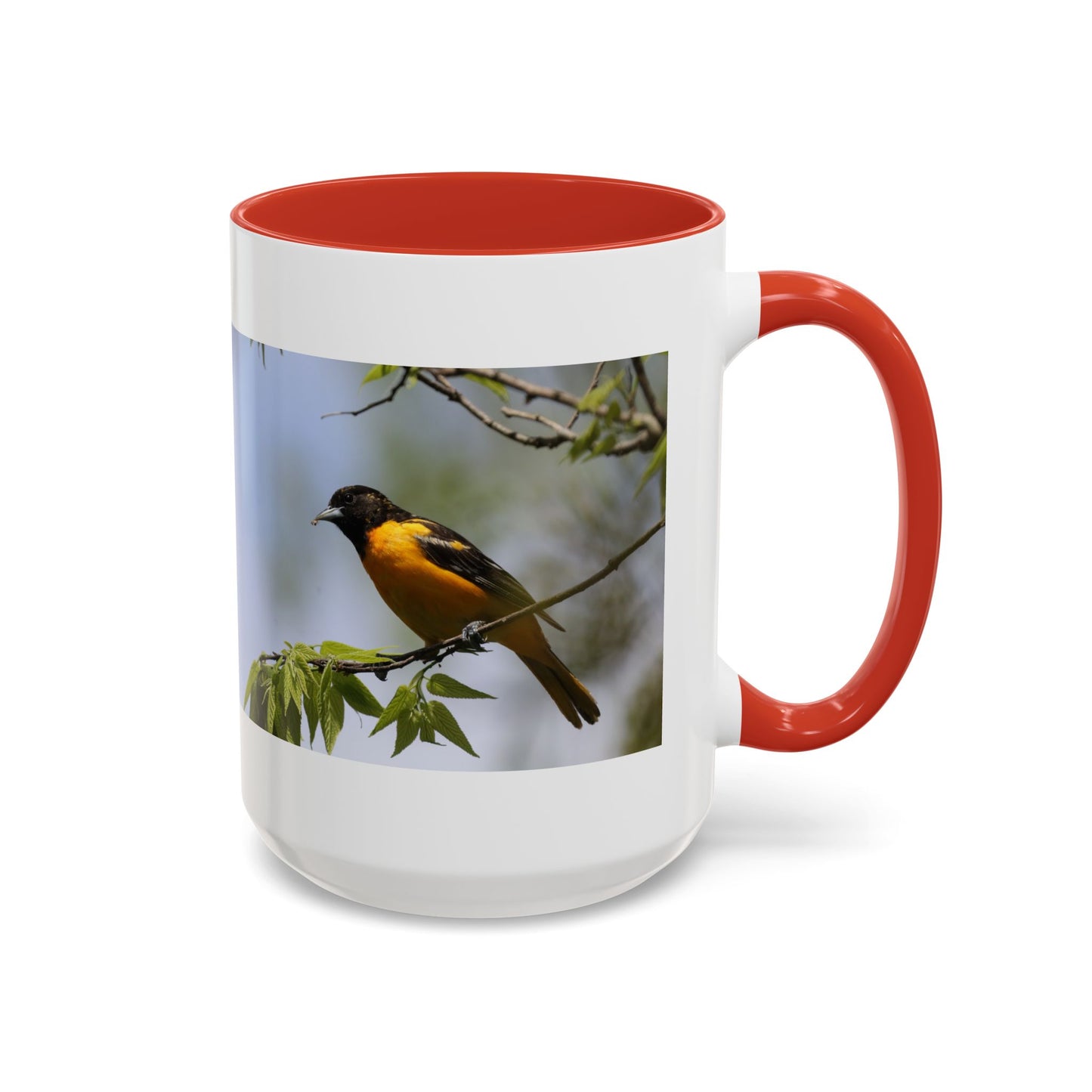 Baltimore Oriole Coffee Mug — Birdwatching Accent Mug (11/15oz)