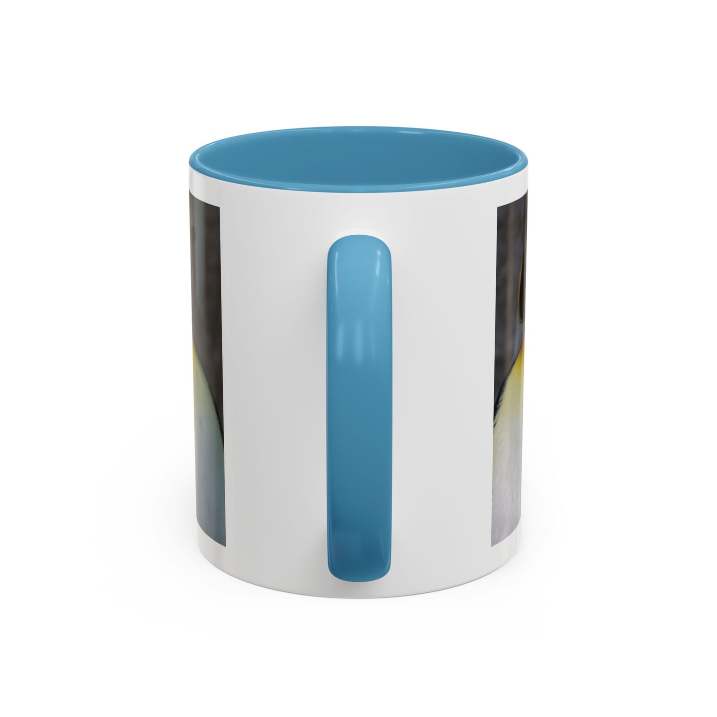 King Penguin Photo Coffee Mug — Cute Wildlife Accent Mug (11/15oz)