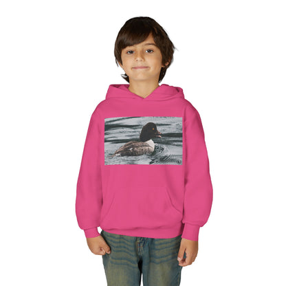 Kids Duck Photo Hoodie – Cozy Wildlife Pullover for Children