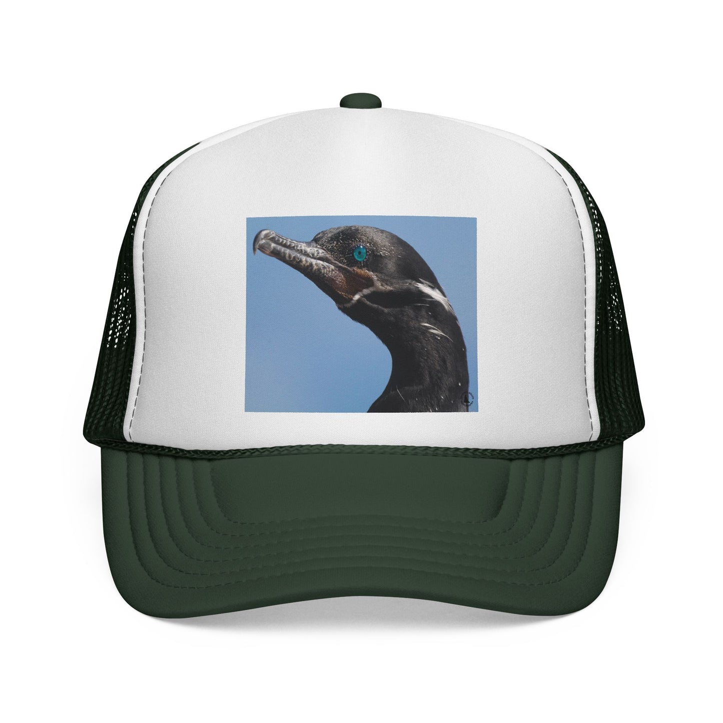 Cormorant Photo Trucker Cap – Coastal Birdwatcher Hat