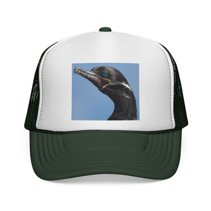 Cormorant Photo Trucker Cap – Coastal Birdwatcher Hat