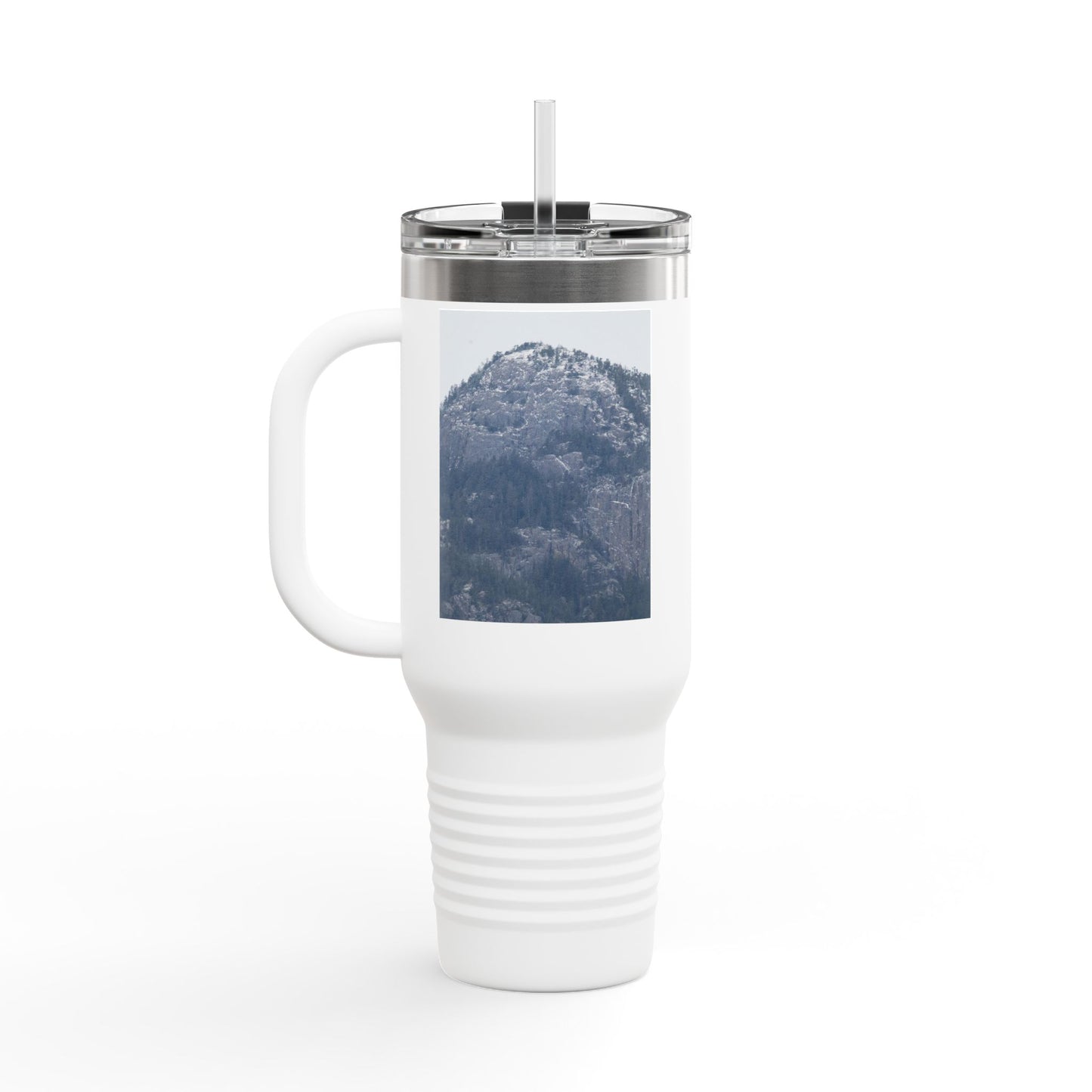 40oz Insulated Travel Mug – Mountain Photo Stainless Steel Tumbler