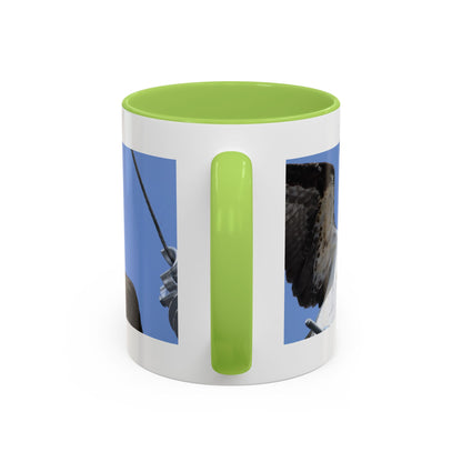 Osprey Photo Accent Coffee Mug – Wildlife Bird Photography Drinkware (11/15 oz)