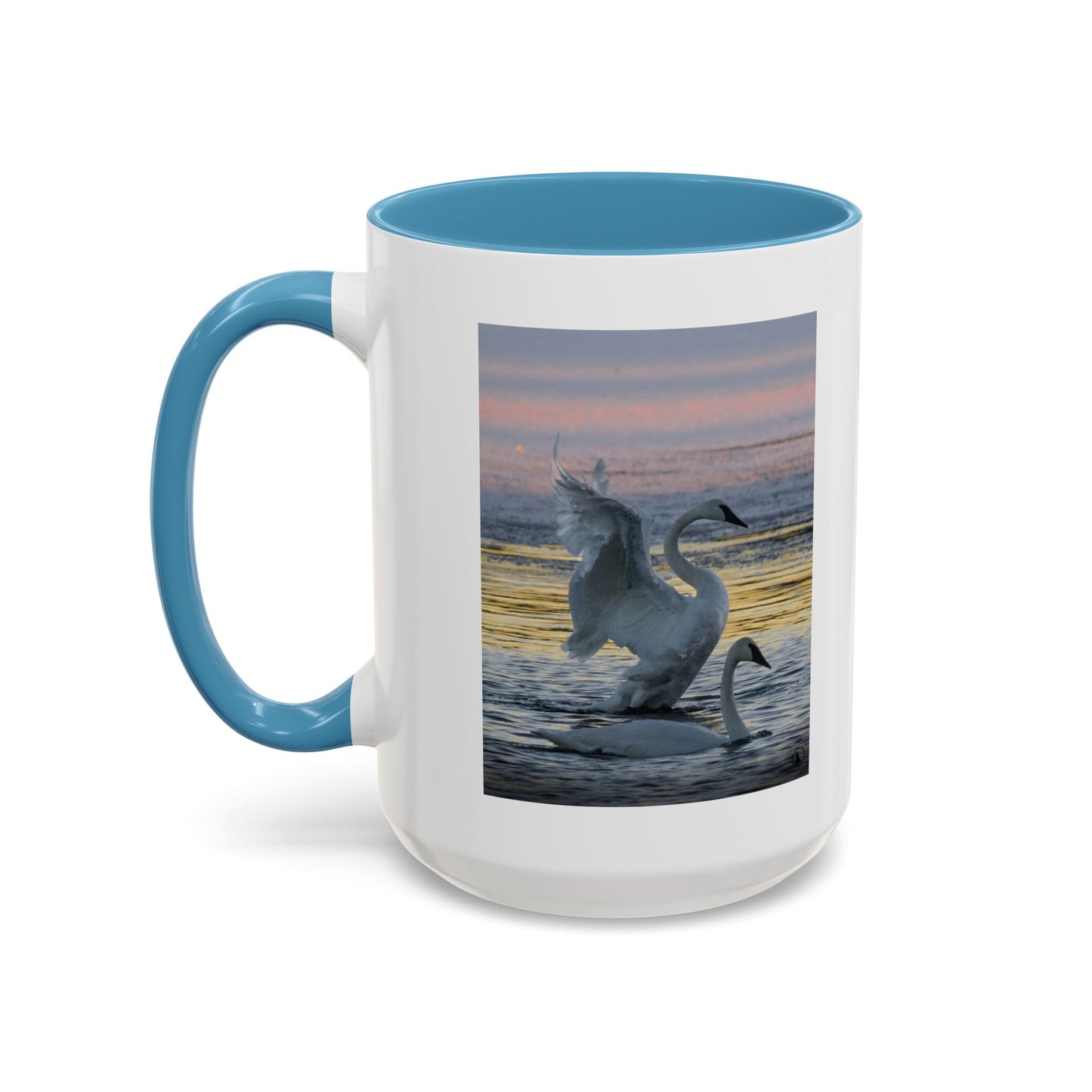 Swan Sunset Coffee Mug — Accent 11/15oz