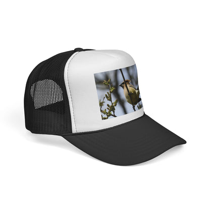 Bird Photography Trucker Cap – Yellow Warbler Print