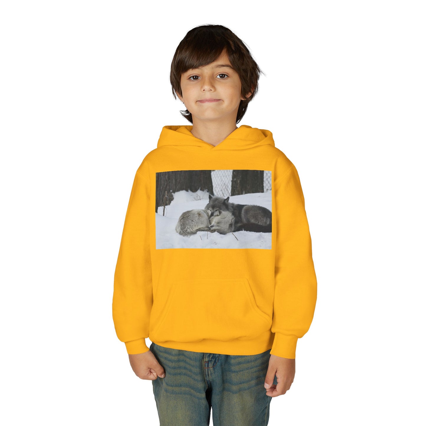 Youth Heavy Blend Hooded Sweatshirt