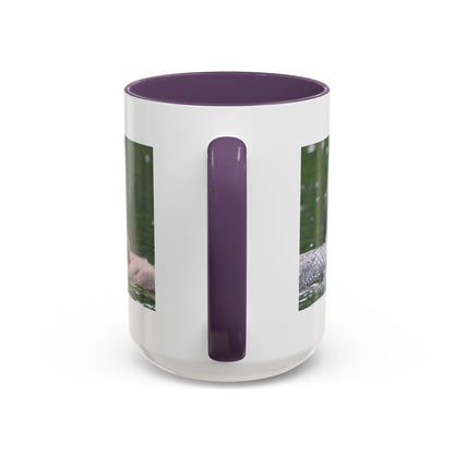 Loon Family Accent Coffee Mug – Wildlife Photo Tea Mug (11/15 oz)