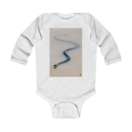 Infant Bodysuit with Serpentine Sled Track Photo