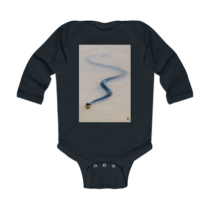 Infant Bodysuit with Serpentine Sled Track Photo
