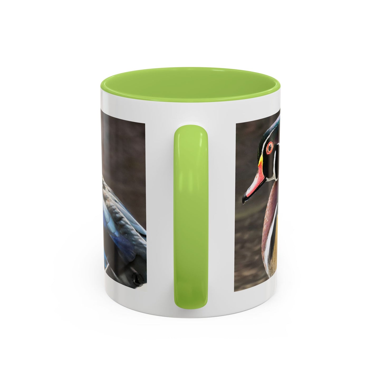 Wood Duck Accent Coffee Mug — Colorful Waterfowl Photo Mug (11/15 oz)