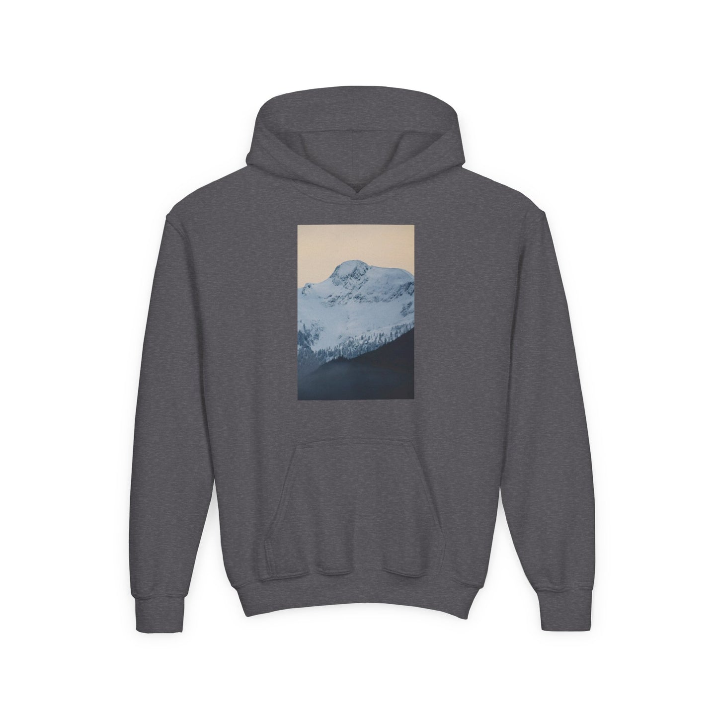 Mountain Mist Youth Hoodie – Snow Peak Graphic Pullover