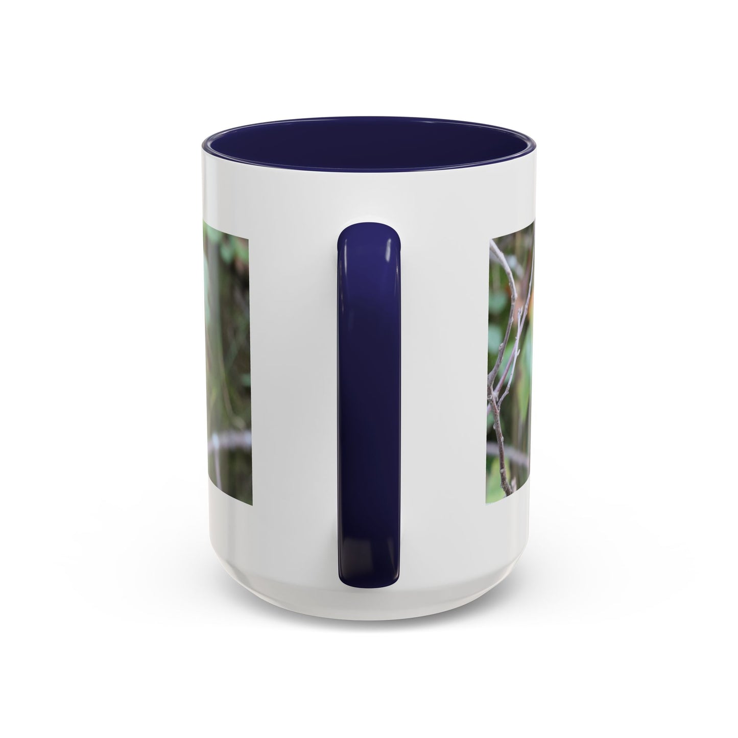 Cute Mink Photo Accent Mug – Wildlife Photography Coffee Cup (11/15 oz)