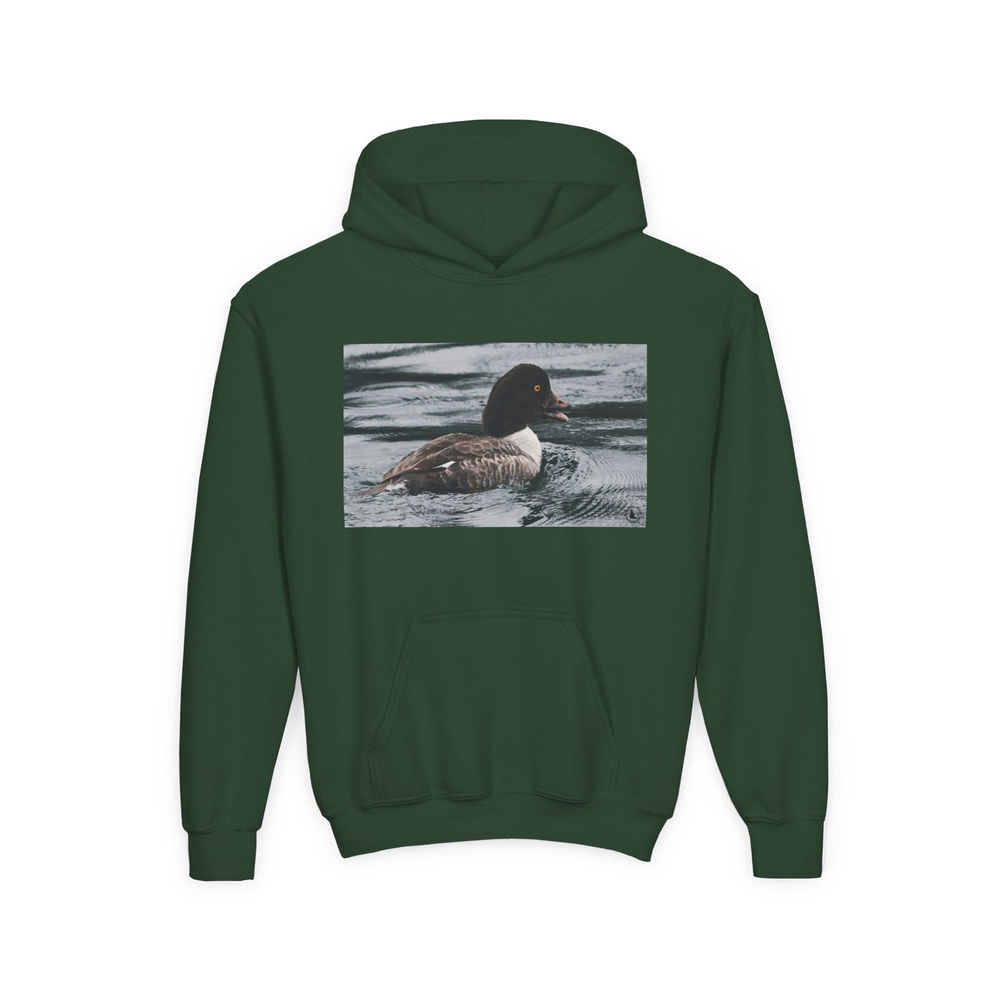 Kids Duck Photo Hoodie – Cozy Wildlife Pullover for Children