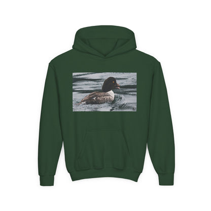 Kids Duck Photo Hoodie – Cozy Wildlife Pullover for Children