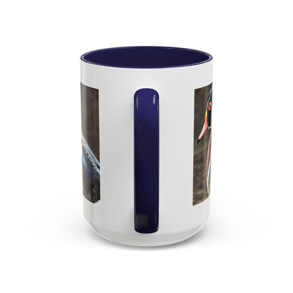 Wood Duck Accent Coffee Mug — Colorful Waterfowl Photo Mug (11/15 oz)