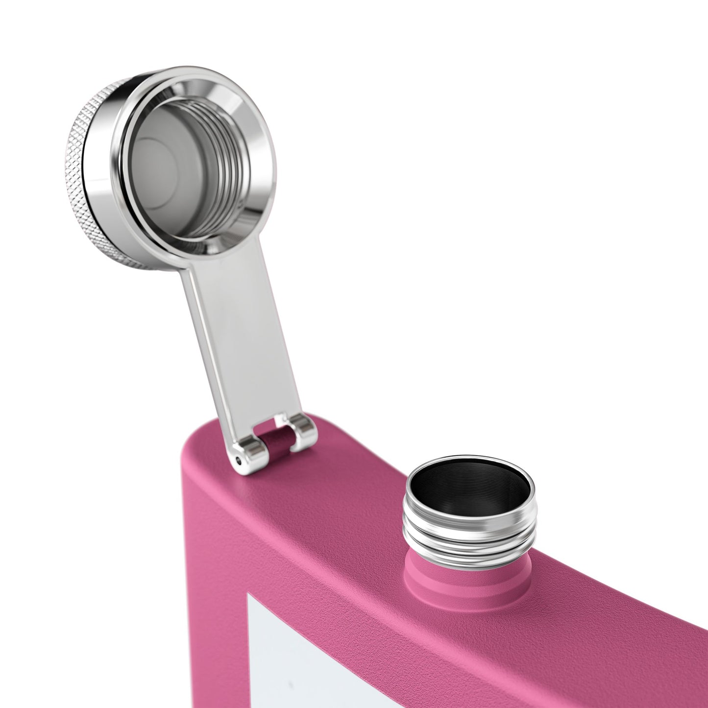 Mountain Mist Flask — 6oz Stainless Steel Hip Flask