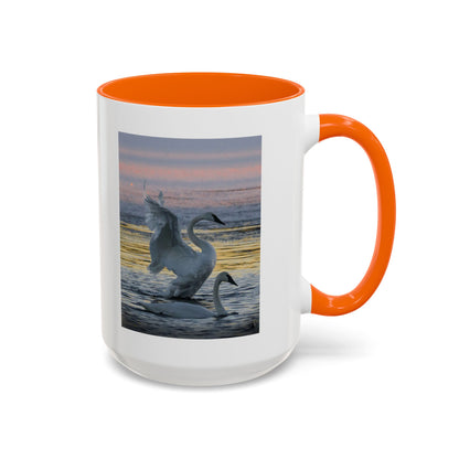Swan Sunset Coffee Mug — Accent 11/15oz