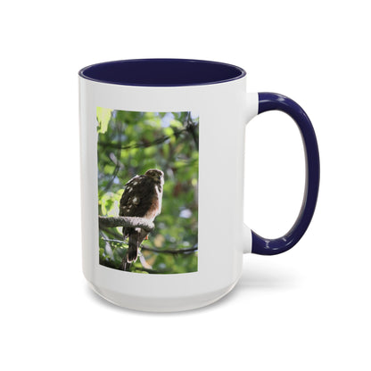 Hawk Perch Accent Coffee Mug (11/15 oz) – Nature Bird Photography