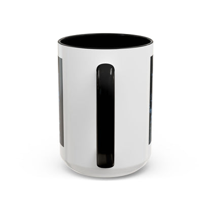 Waterfall Photo Accent Coffee Mug – Scenic Nature Travel Gift (11/15oz)