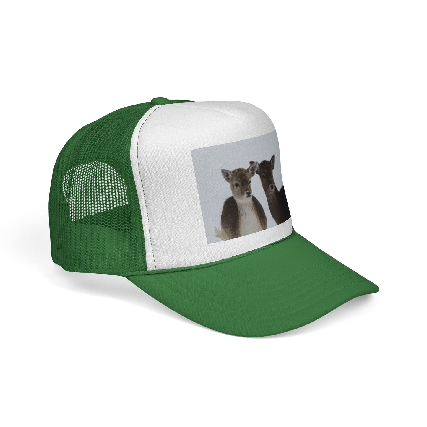 Cute Fawn Trucker Hat – Baby Deer Photo Cap