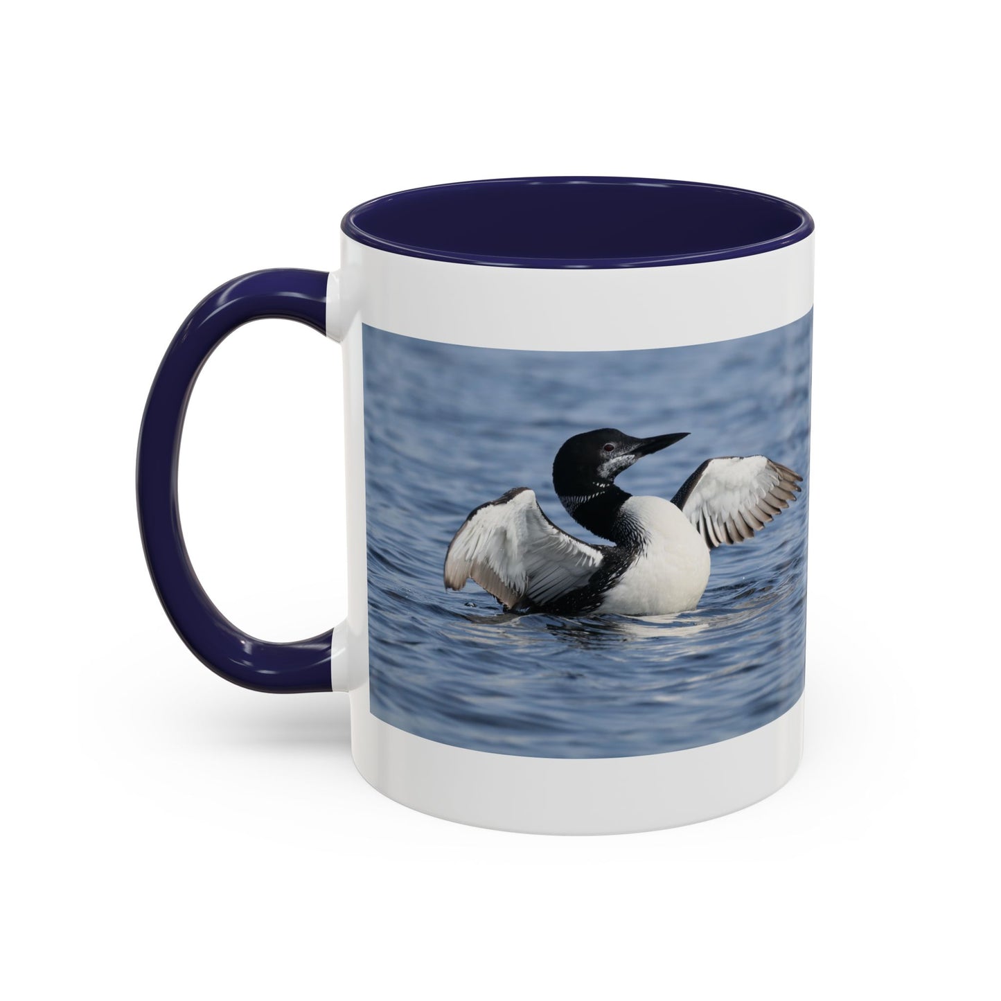 Loon Lake Accent Coffee Mug — Wildlife Photography Bird Mug (11/15oz)