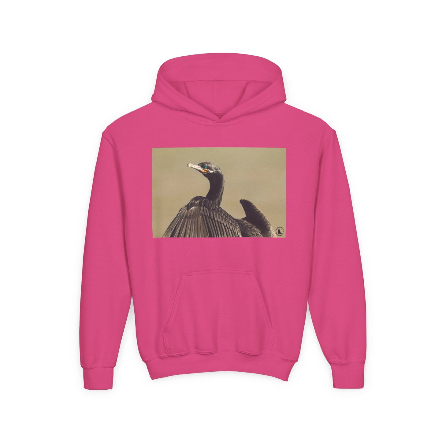 Cormorant Bird Photo Hoodie | Wildlife Photography Kids Sweatshirt
