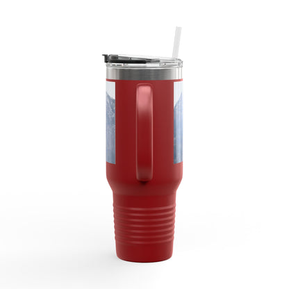 40oz Insulated Travel Mug – Mountain Photo Stainless Steel Tumbler