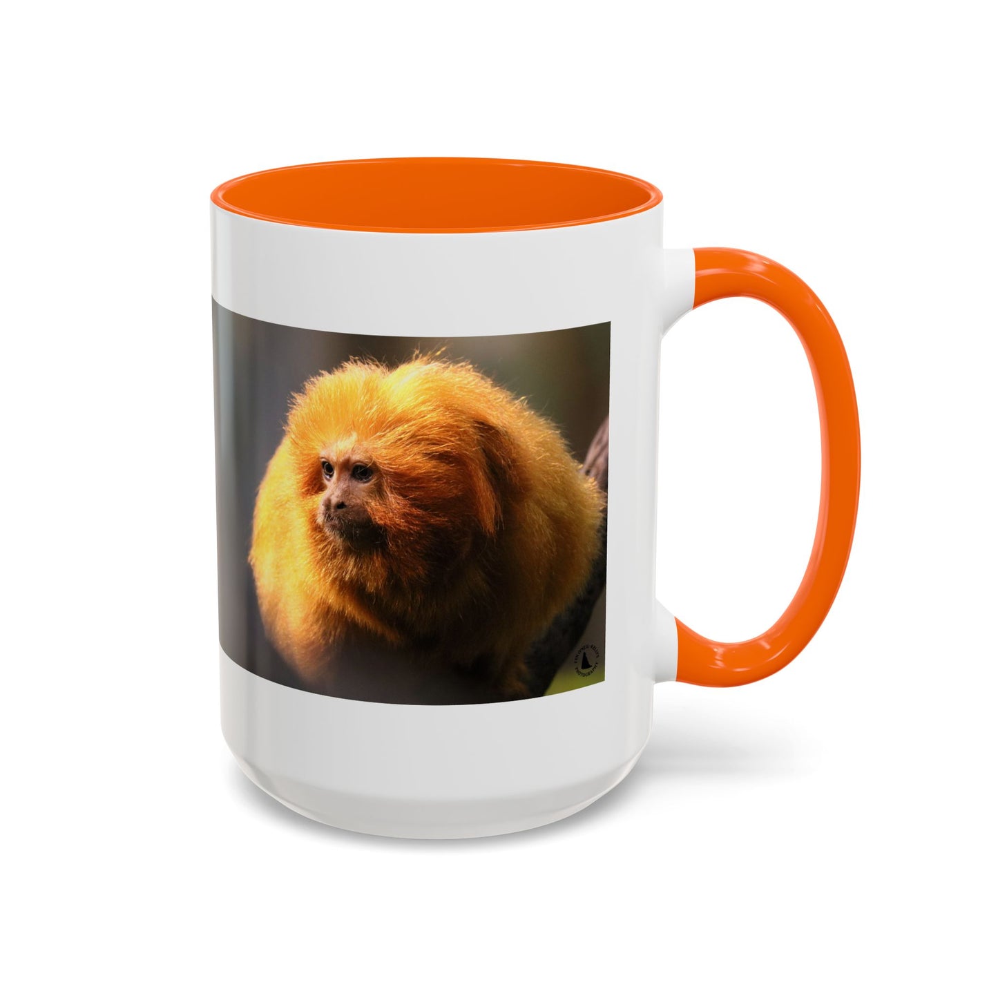 Golden Lion Tamarin Coffee Mug — Cute Exotic Monkey Accent Mug (11/15oz)