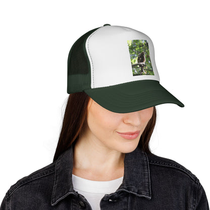 Bird Photography Trucker Cap – Perched Owl Nature Hat