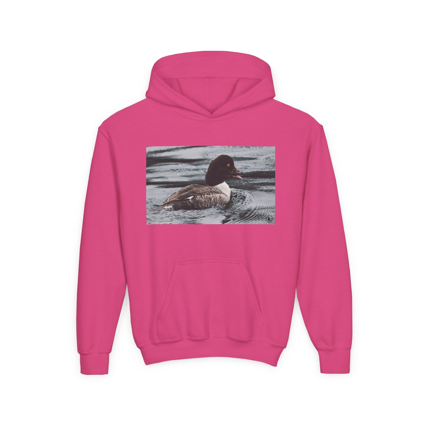 Kids Duck Photo Hoodie – Cozy Wildlife Pullover for Children