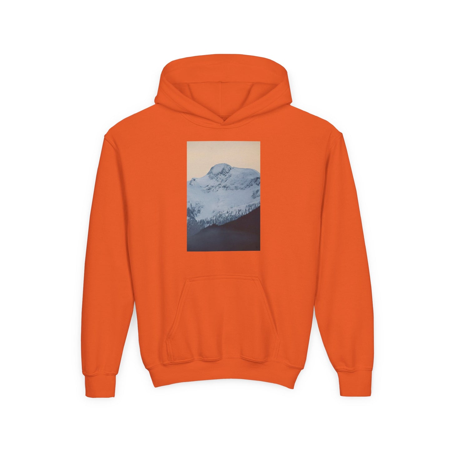 Mountain Mist Youth Hoodie – Snow Peak Graphic Pullover