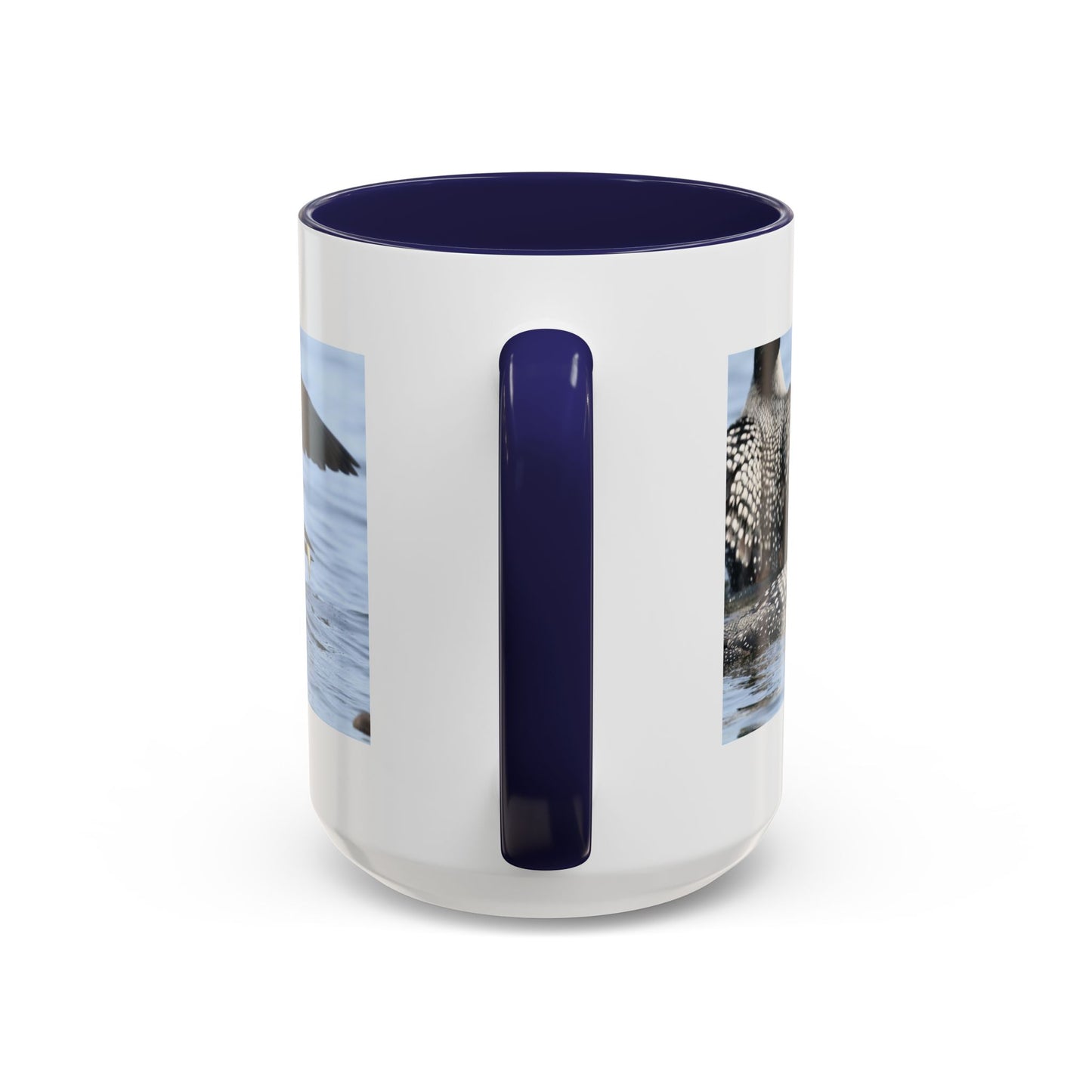 Common Loon Accent Coffee Mug – Wildlife Photography Bird Lover Gift (11/15oz)