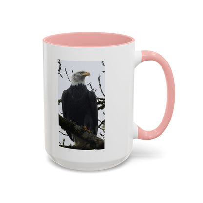 Bald Eagle Accent Coffee Mug – Patriotic Wildlife 11/15oz