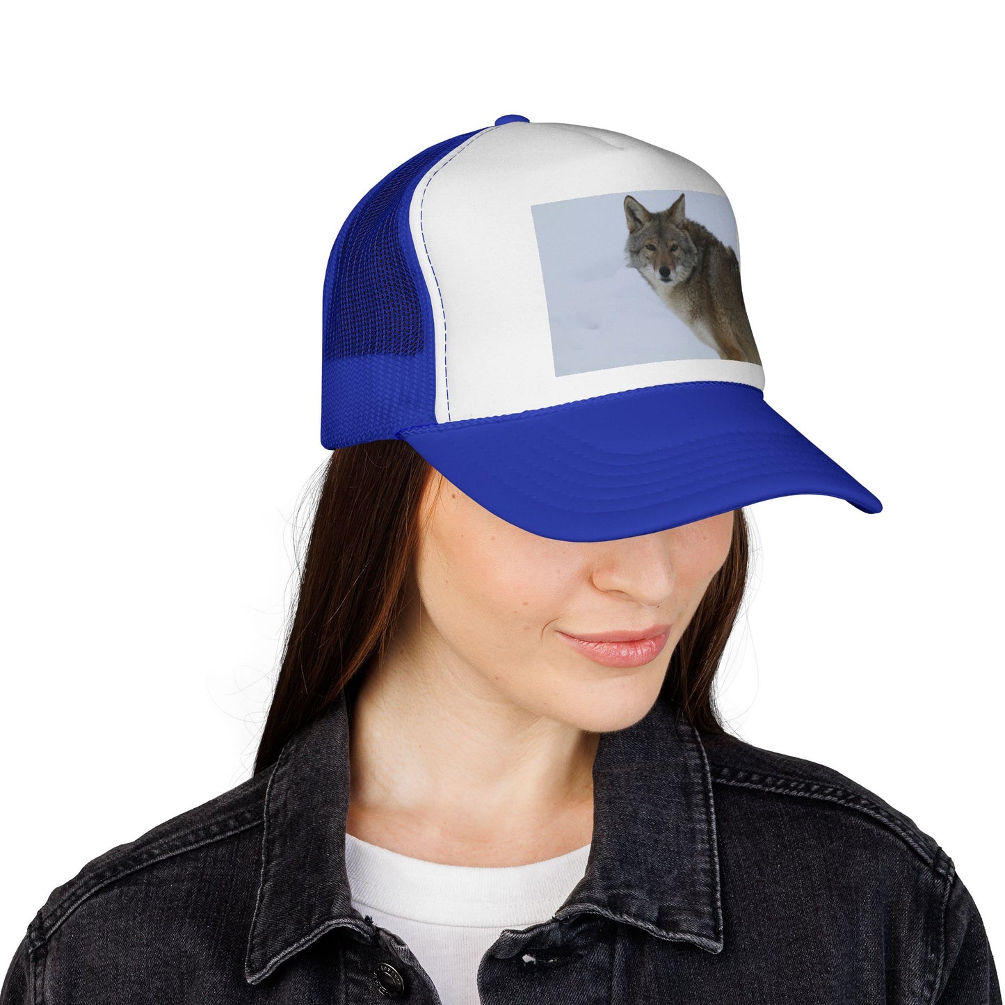 Coyote Photo Trucker Cap