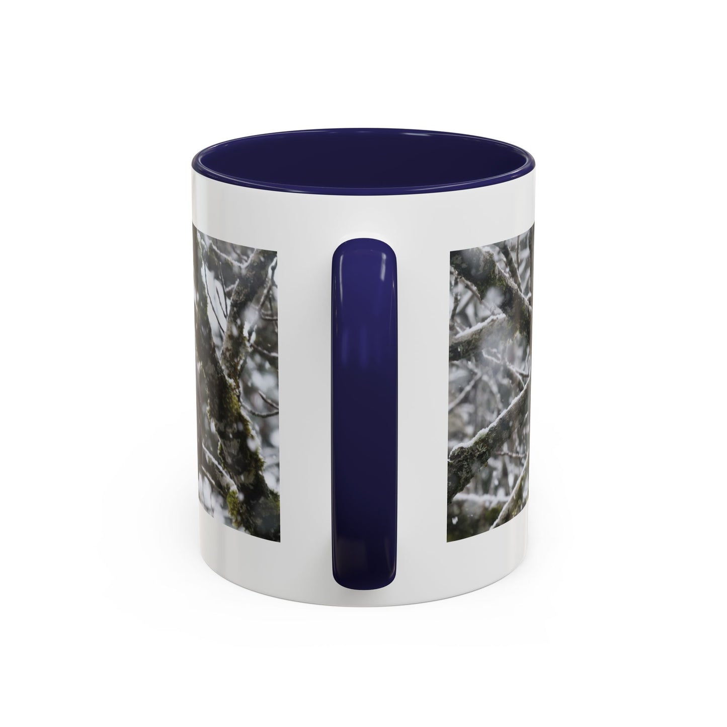 Bald Eagle Winter Photo Coffee Mug — 11/15oz Accent Mug