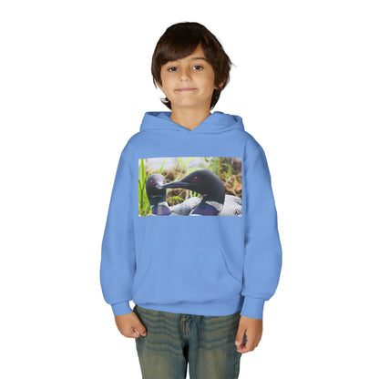 Youth Hoodie — Realistic Waterfowl Duck Photo Print
