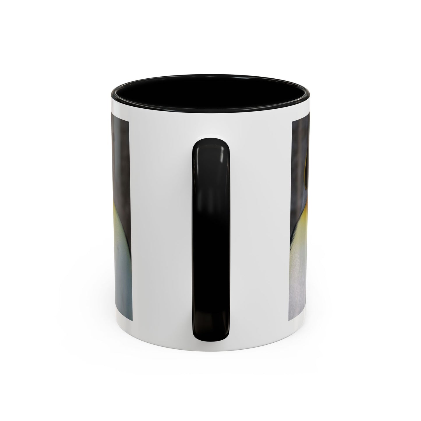 King Penguin Photo Coffee Mug — Cute Wildlife Accent Mug (11/15oz)