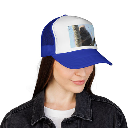 Porcupine Photo Trucker Cap - Cute Wildlife Hat for Nature Lovers