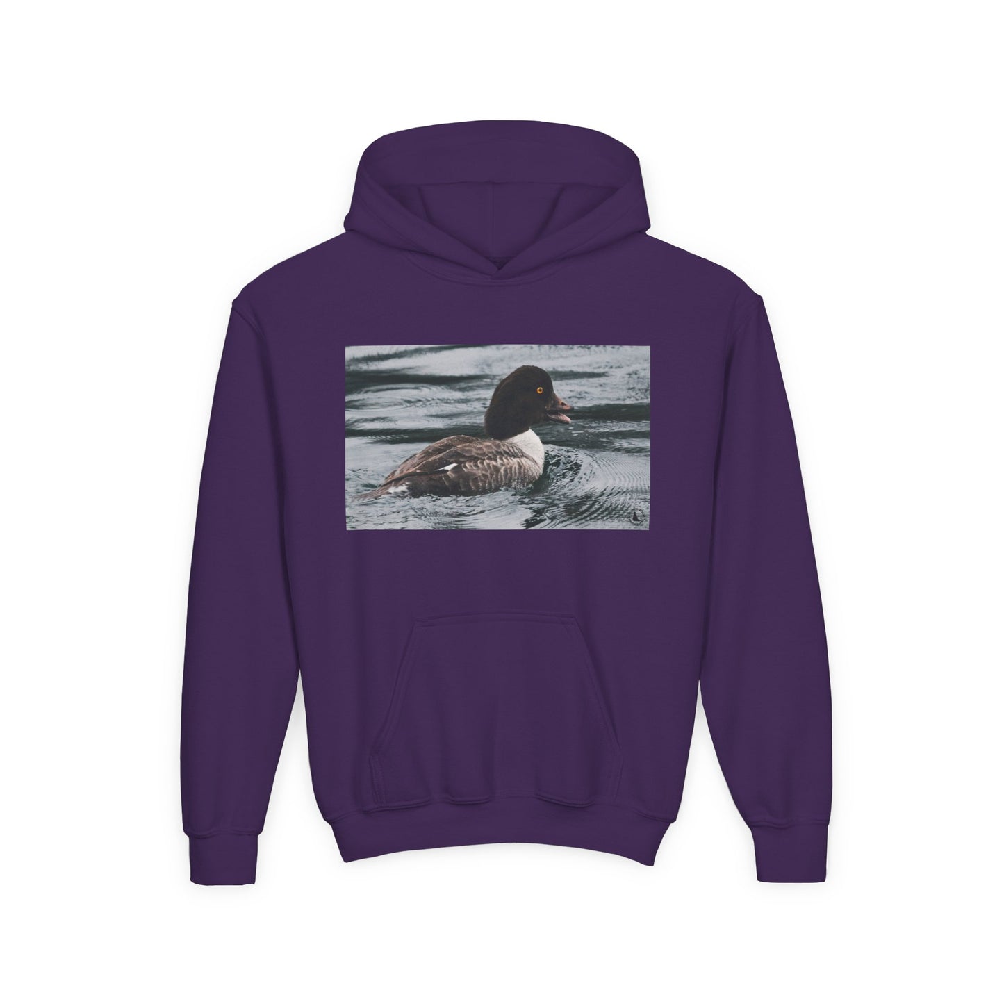 Kids Duck Photo Hoodie – Cozy Wildlife Pullover for Children