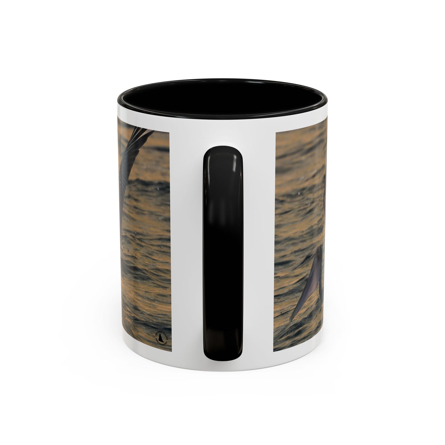 Pelican Sunrise Accent Coffee Mug — 11/15oz Ceramic Mug for Bird Lovers