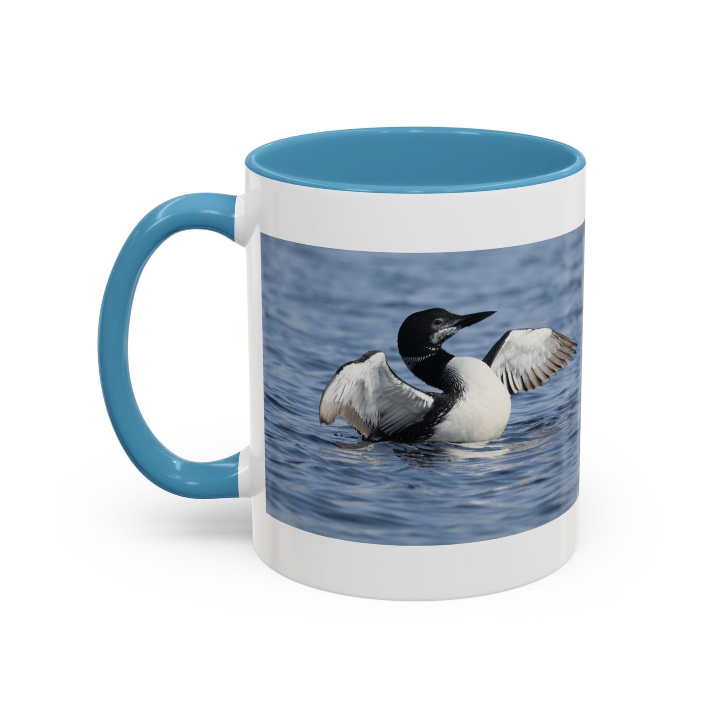 Loon Lake Accent Coffee Mug — Wildlife Photography Bird Mug (11/15oz)