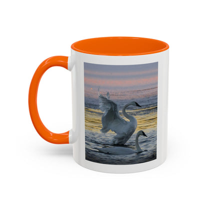Swan Sunset Coffee Mug — Accent 11/15oz
