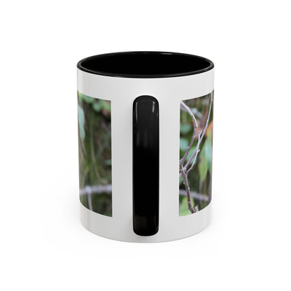 Cute Mink Photo Accent Mug – Wildlife Photography Coffee Cup (11/15 oz)