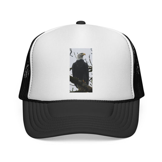 Bald Eagle Trucker Cap — Patriotic Bird Graphic Hat