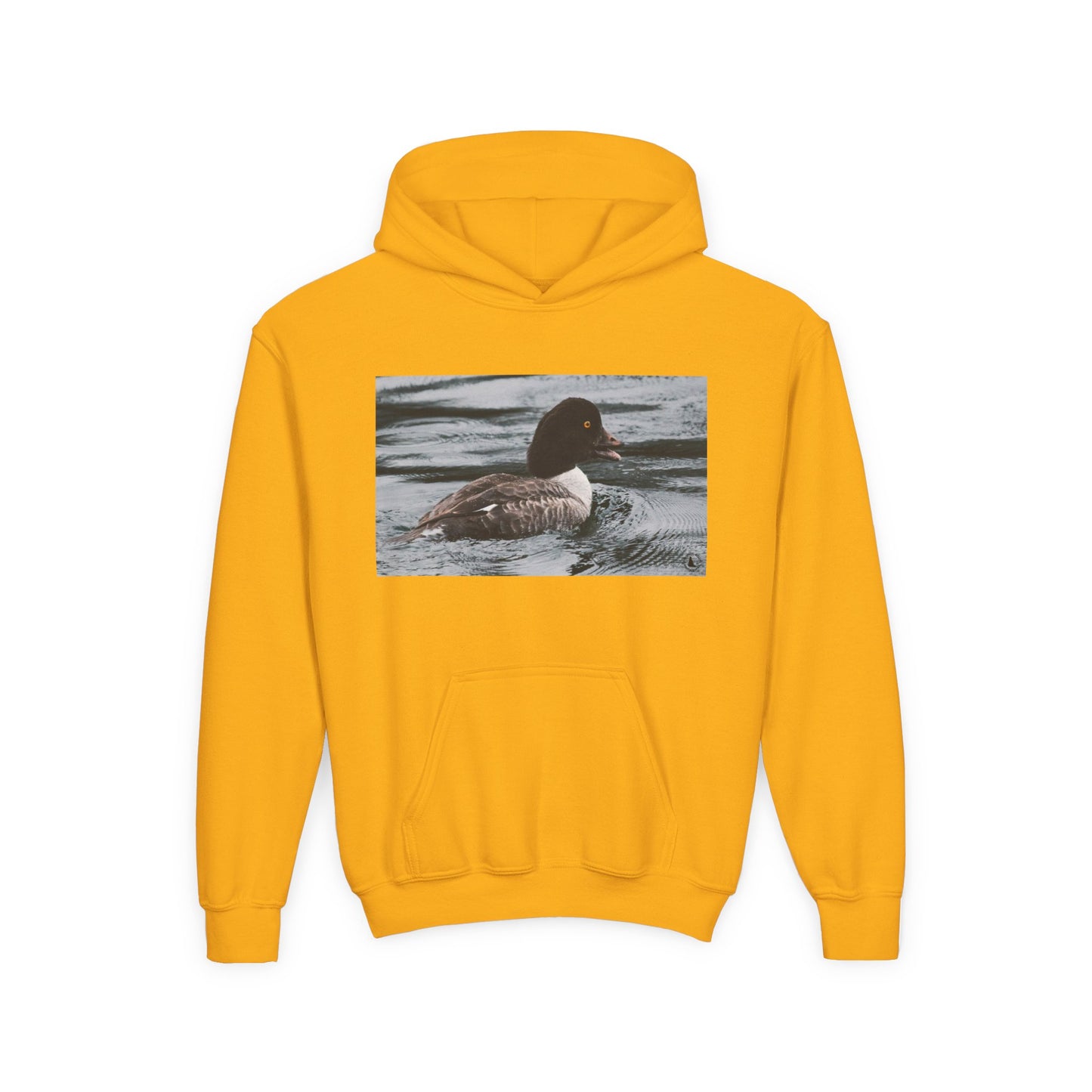 Kids Duck Photo Hoodie – Cozy Wildlife Pullover for Children