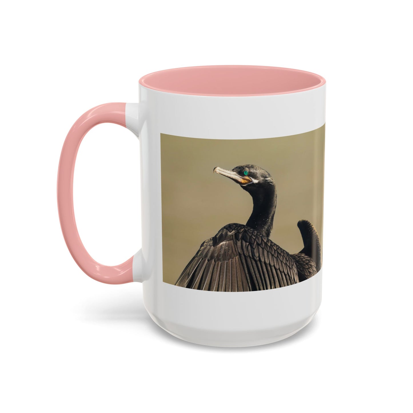 Cormorant Photo Coffee Mug – Birdwatching Nature Gift (11/15oz)
